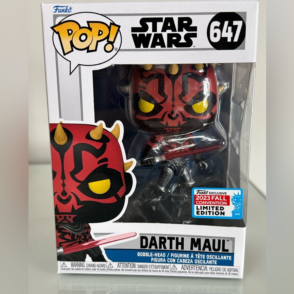 Price Drop ⬇️Funko Pop Star Wars- Darth Maul